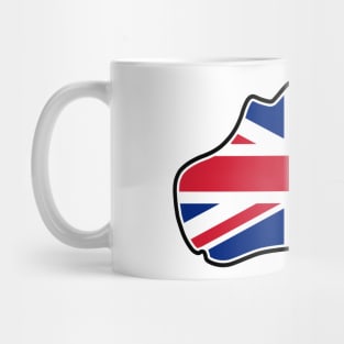 Thruxton Circuit [flag] Mug